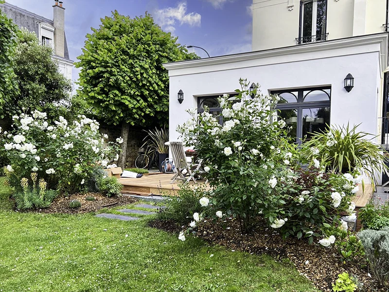 Projet paysagiste Asnieres sur seine - L'Atelier Botanique
